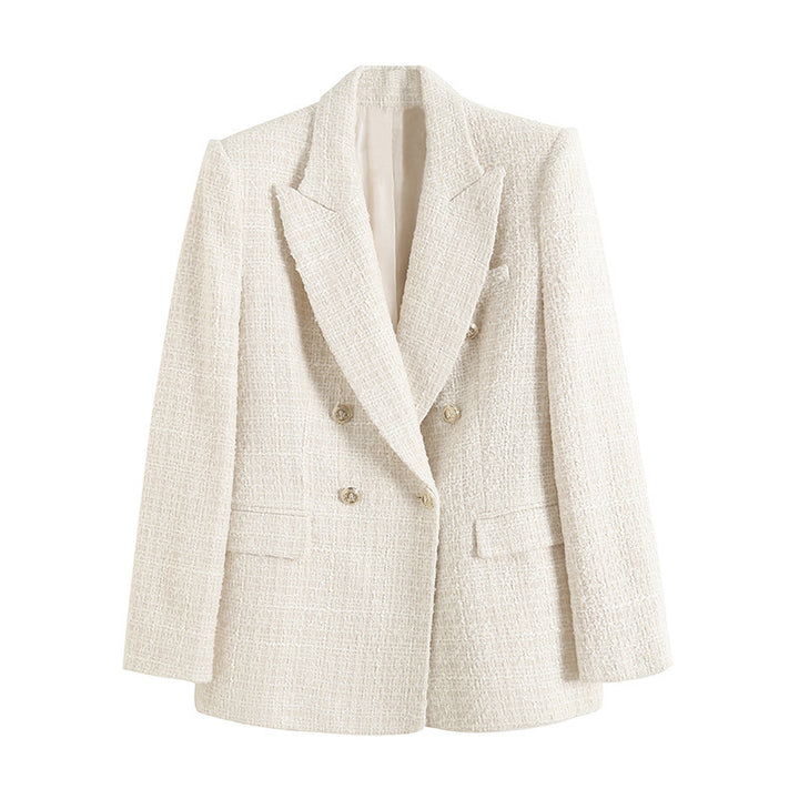 Women's Double-button Blazer Jacket