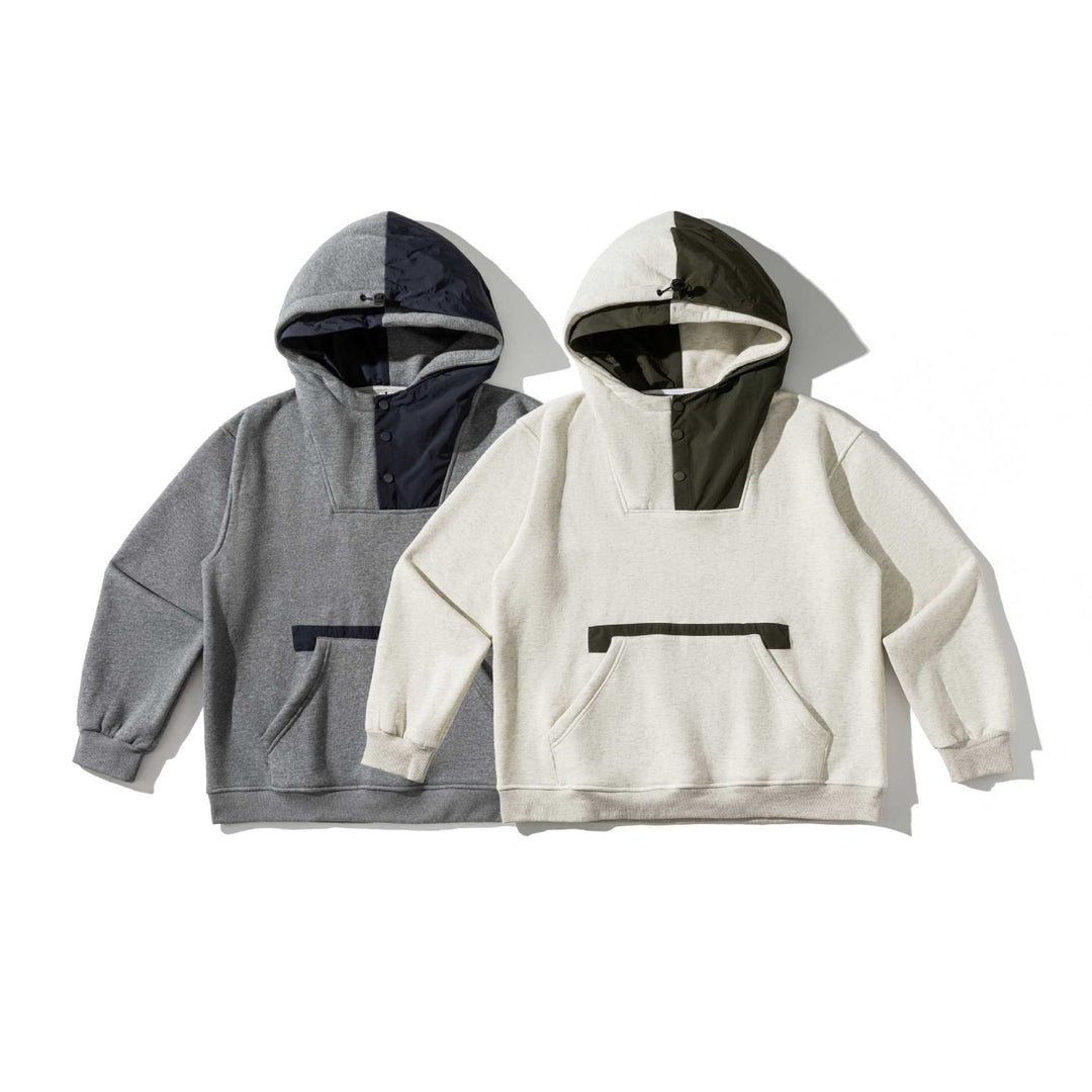 Unisex Oversize Hoodie with technical front panel and kangaroo pocket Mune Fashion