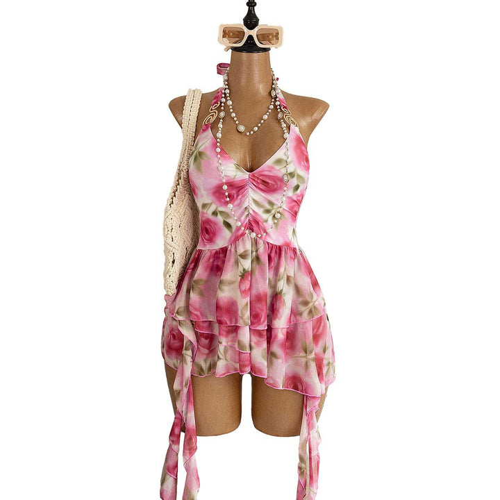 Women’s summer dress with floral design Mune Fashion