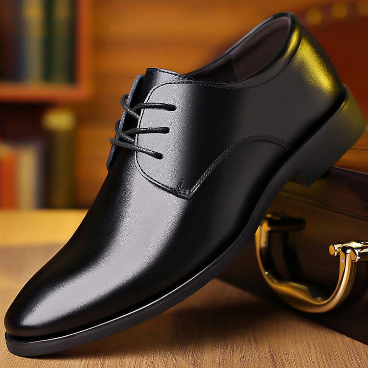 Men's polished classic dress shoes with ergonomic design Mune Fashion