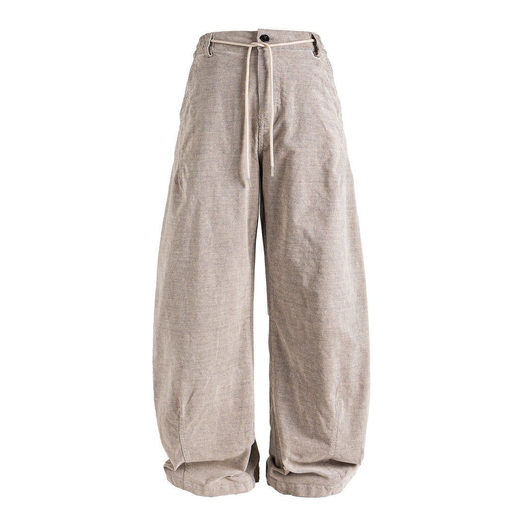 Women's Casual Jogger Jeans with Elastic Waistband and Drawstring Mune Fashion