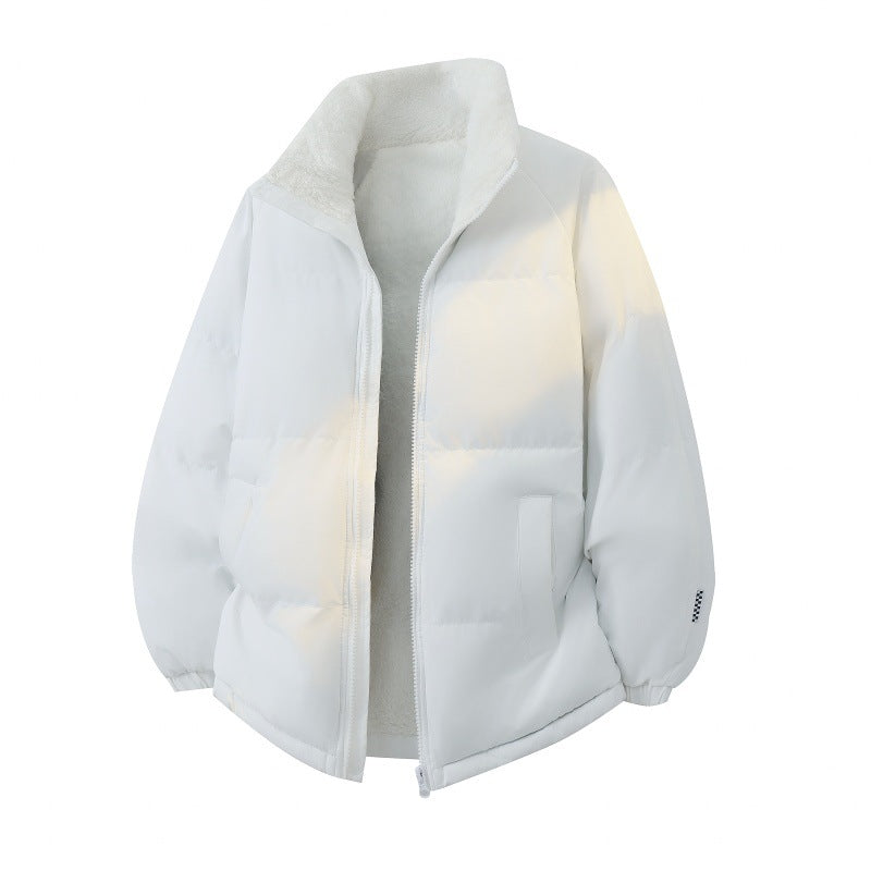 Ladies Stylish Quilted Jacket with Teddy Lining Mune Fashion