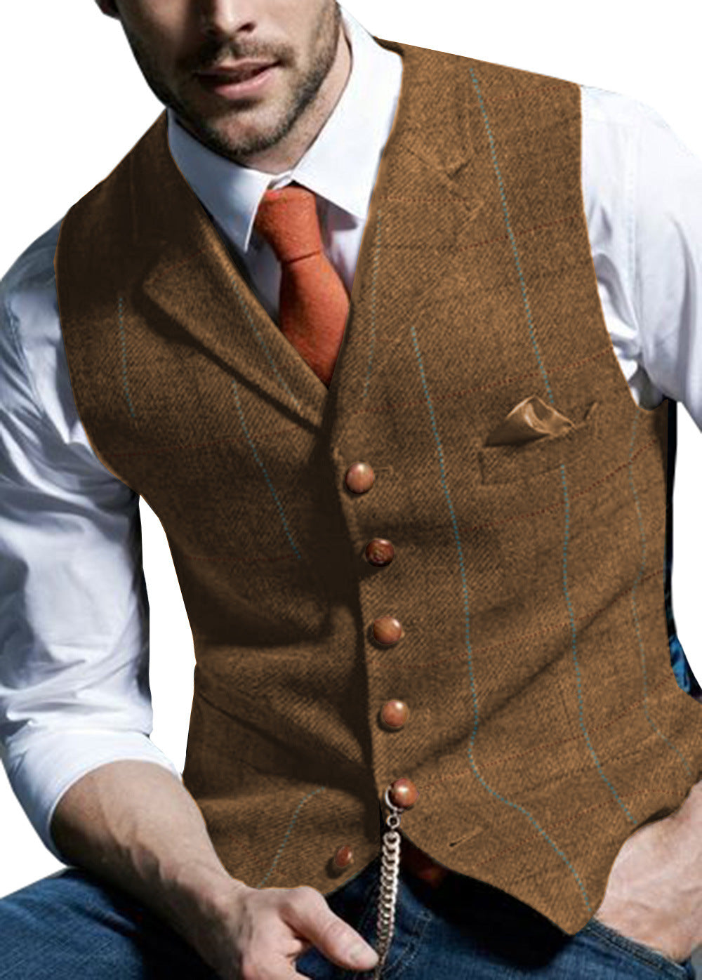 Elegant men's vest Classic Comfort