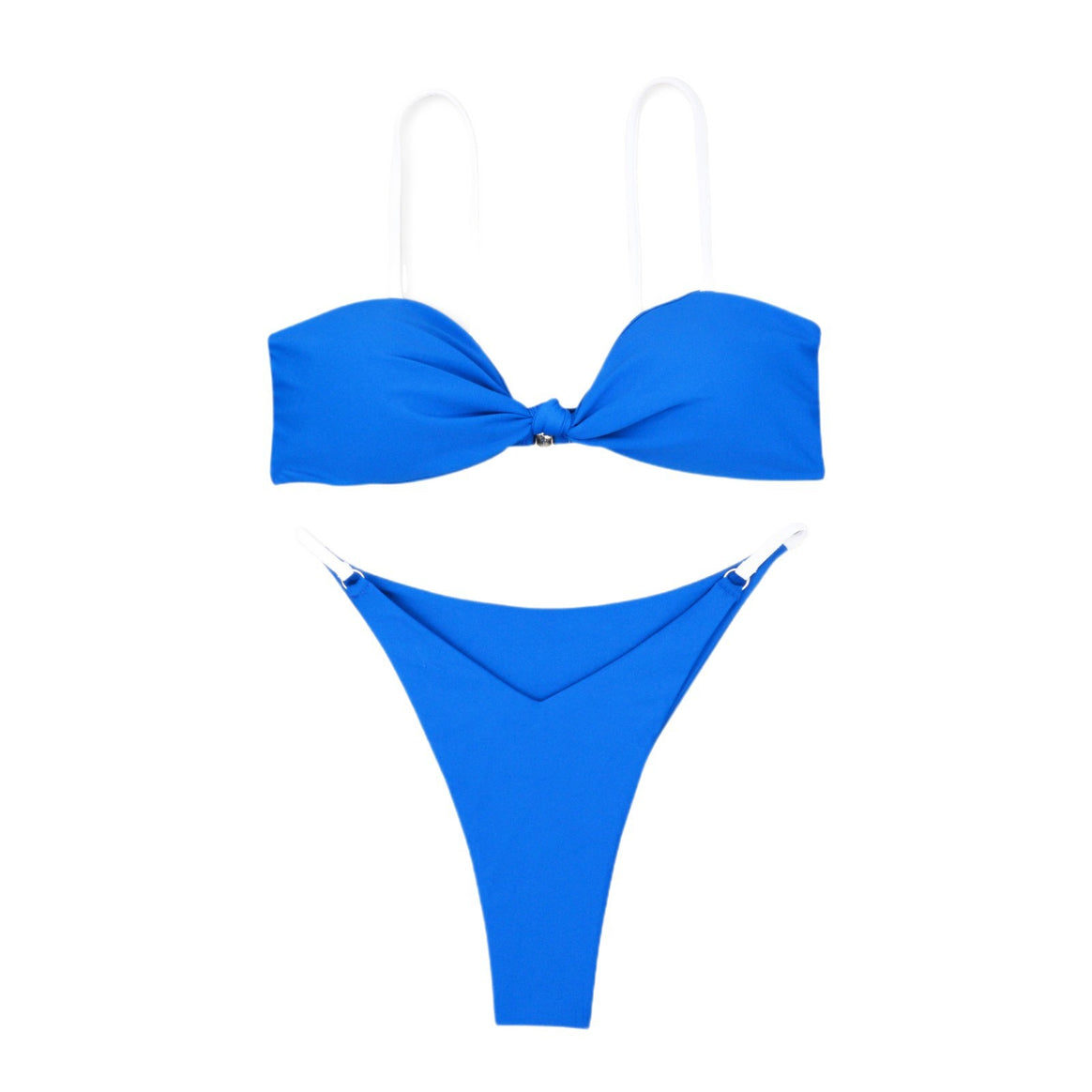 Women's bandeau bikini with trendy knot design and skin-friendly material Mune Fashion