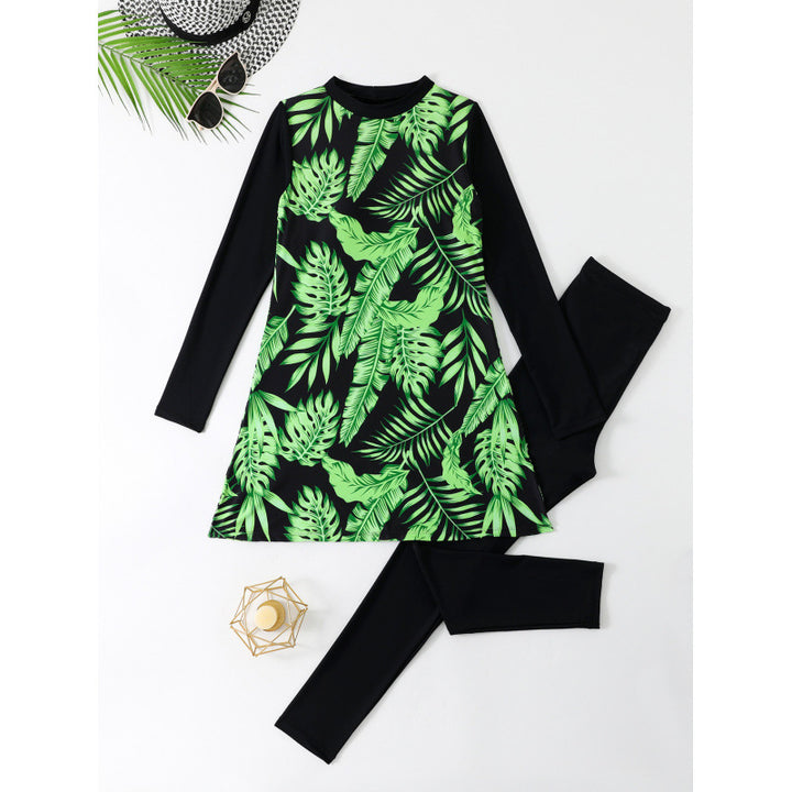 Women's swimsuit with floral design and sporty cut Mune Fashion