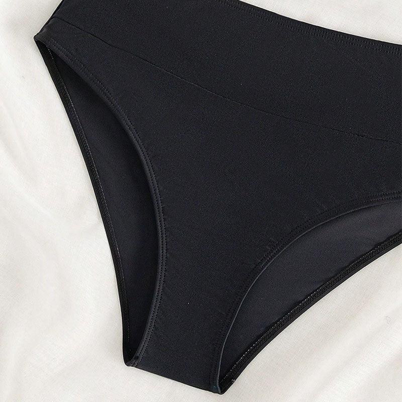 Women's sports bikini with high-waisted bottom and wide straps Mune Fashion