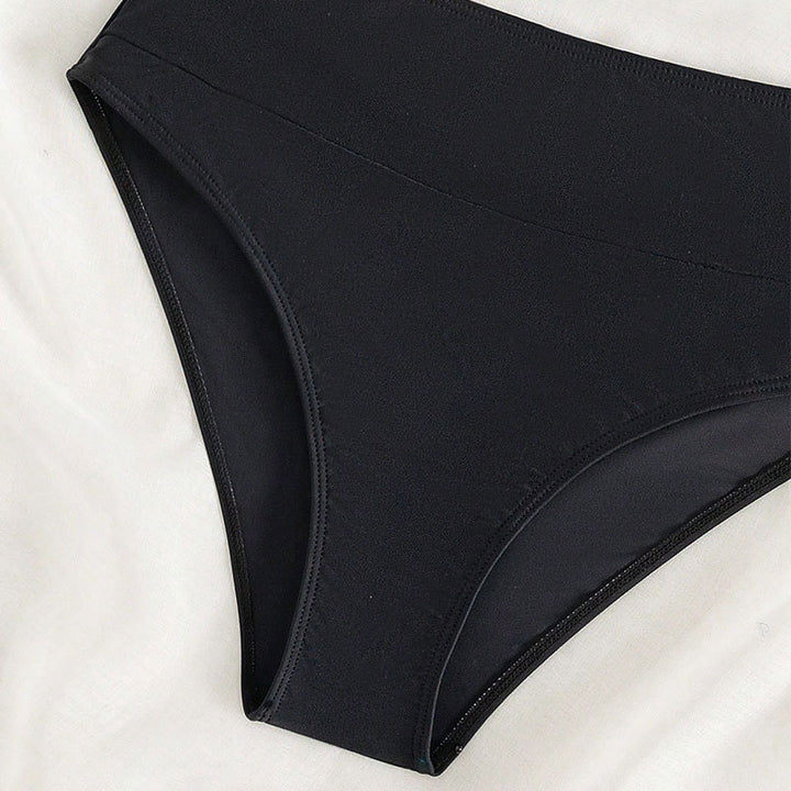 Women's sports bikini with high-waisted bottom and wide straps Mune Fashion