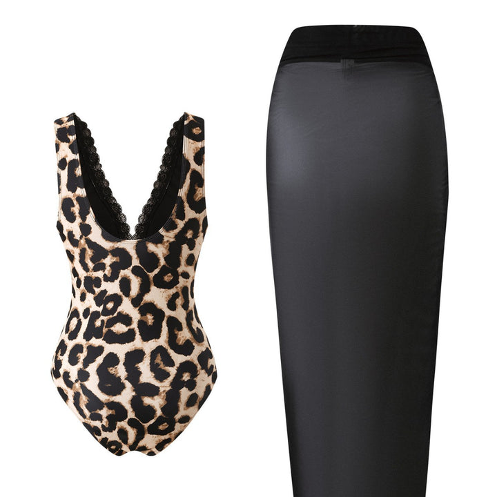 Women's swimsuit with draped skirt Mune Fashion