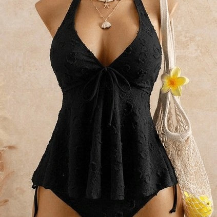 Women's Tankini with Playful Ruffles Mune Fashion