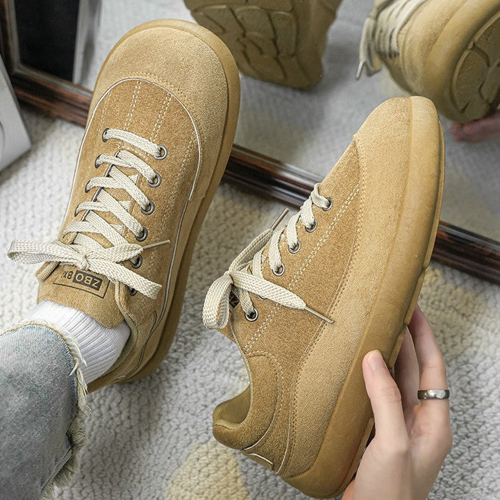 Women Sporty Sneakers with high-quality suede upper material and comfortable outsole Mune Fashion