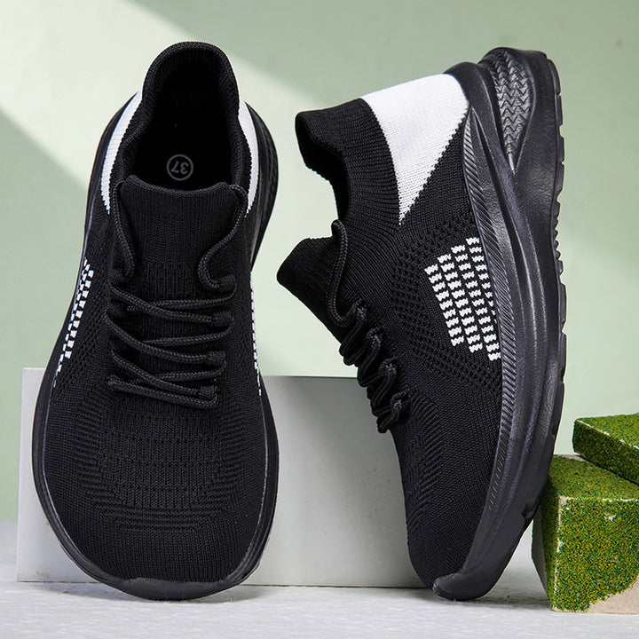 Men's knit sneakers with sock collar and cushioned EVA sole Mune Fashion