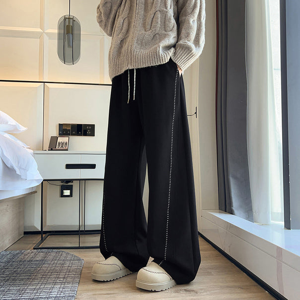 Ladies Wide-Cut Leisure Pants