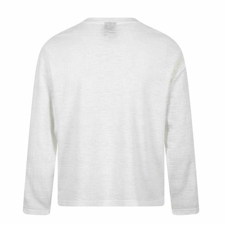 Unisex Oversize-Long Sleeve Shirt made of Slub Jersey with Floral Print Mune Fashion