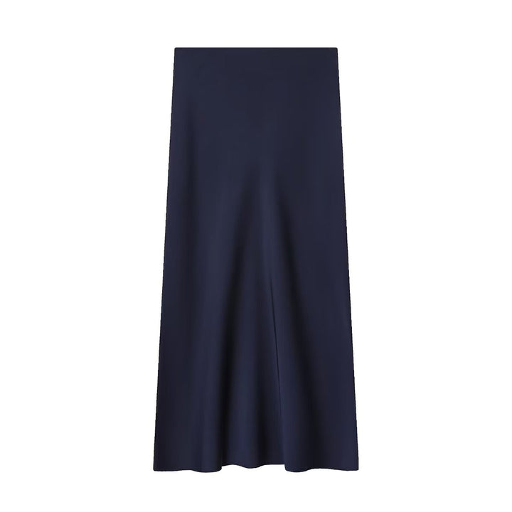 Women's flowing maxi skirt with high waist and flattering A-line cut Mune Fashion