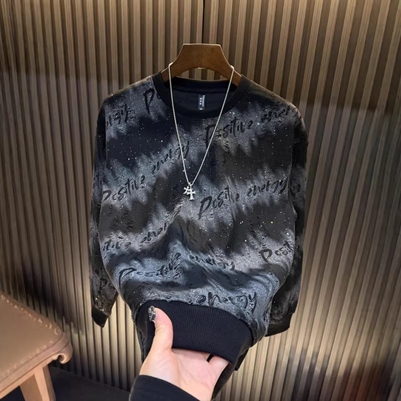 Women's Urban Sweatshirt with Creative Print Mune Fashion