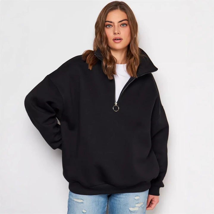 Women's Sporty Oversized Sweatshirt Mune Fashion