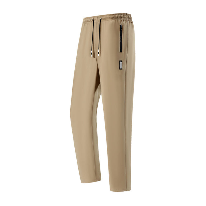 Men's Athletic Training Pants with Side Zipper Mune Fashion