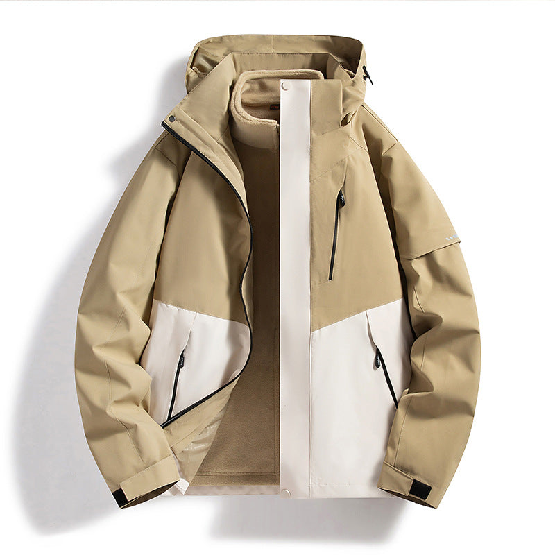 Women's Waterproof Outdoor Jacket with Adjustable Hood Mune Fashion