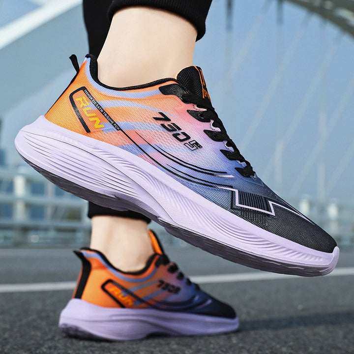 Women's lightweight breathable running and training sneakers with cushioned EVA platform sole Mune Fashion