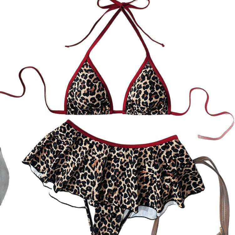 Women's bikini set with dotted top and voluminous skirt Mune Fashion