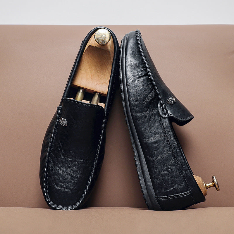 Men's Elegant Leather Moccasins