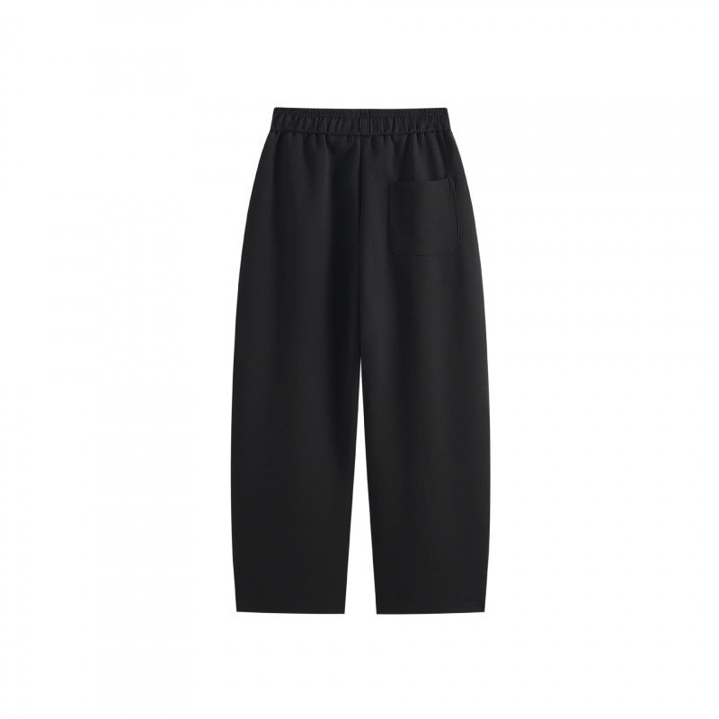 [Women] Wide high-waist lounge pants with drawstring, elastic waistband, and side pockets Mune Fashion