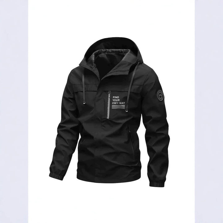 Men's functional jacket with high collar Mune Fashion