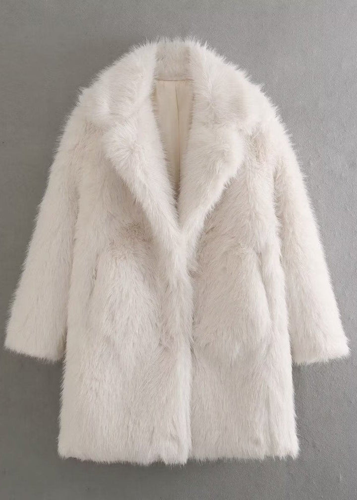 Mune | Elegant Women's Winter Jacket with Soft Faux Fur