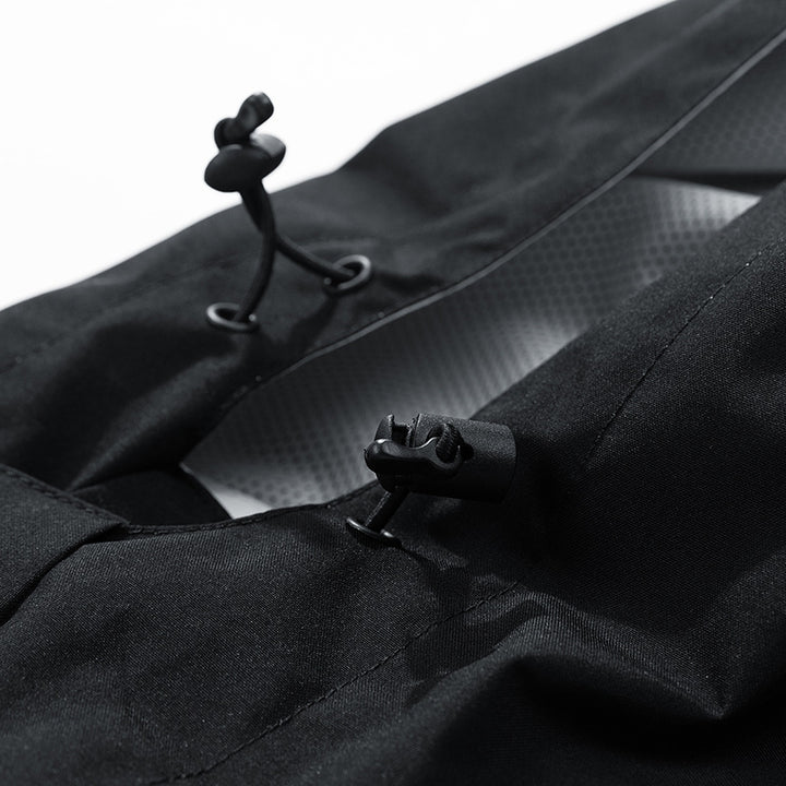 Men's waterproof three-layer outdoor jacket with hood, breathable mesh lining, and adjustable cuffs Mune Fashion