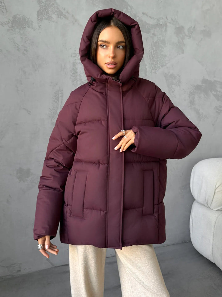 Women's Fashionable Oversized Down Jacket