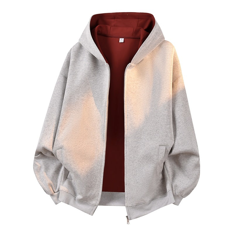 Men's Oversize Hoodie Zip Jacket Mune Fashion