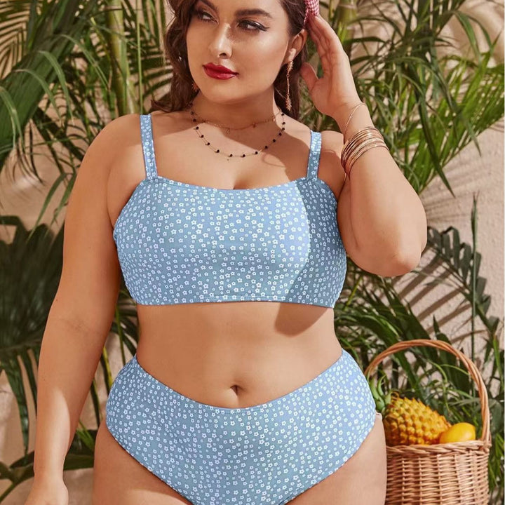 Women High-Cut Bikini with Playful Polka Dot Design Mune Fashion