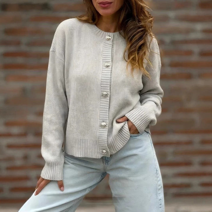 Women Stylish Cardigan with Button Closure Mune Fashion