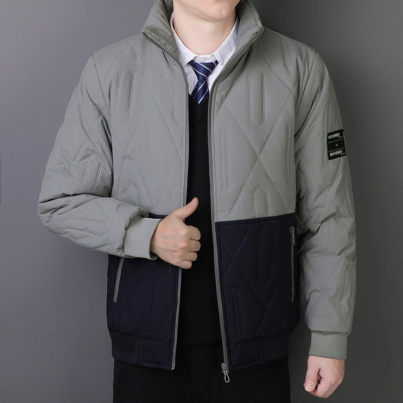 Men's urban transition jacket with textured design Mune Fashion