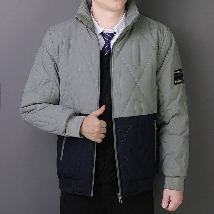 Men's urban transition jacket with textured design Mune Fashion