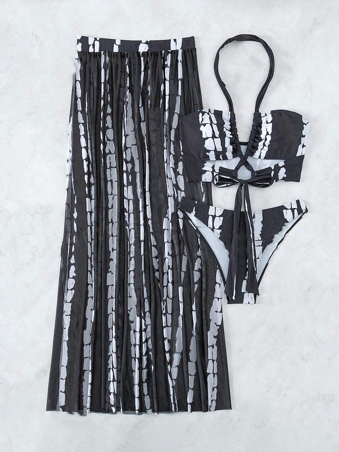 Women's Bikini and Skirt Set Mune Fashion