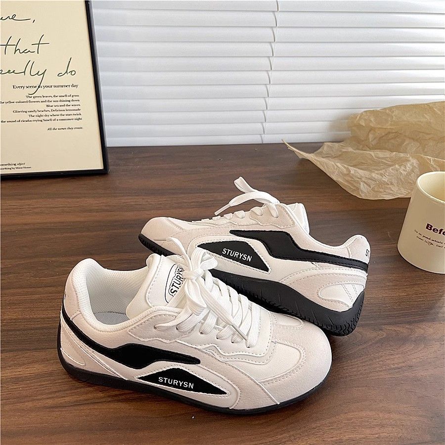 Women's Leisure Sneakers with Soft Suede and Breathable Upper Material Mune Fashion