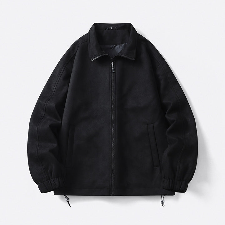 Men's Sporty Transitional Jacket with Stand-up Collar Mune Fashion