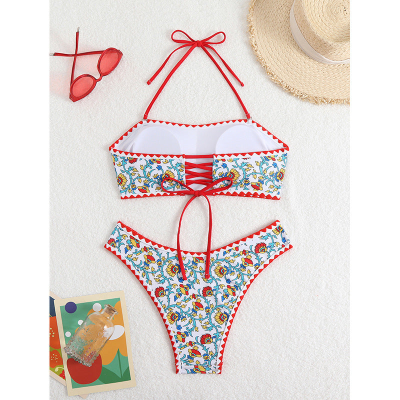 Ladies Two-Piece Swimsuit Mune Fashion