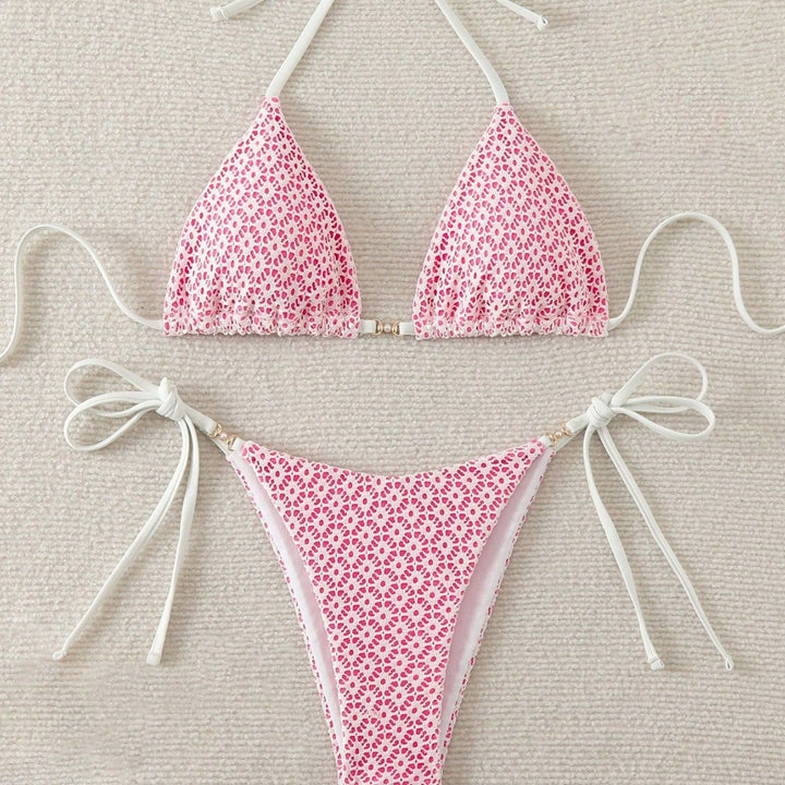 Ladies refined bikini cut with adjustable ties Mune Fashion