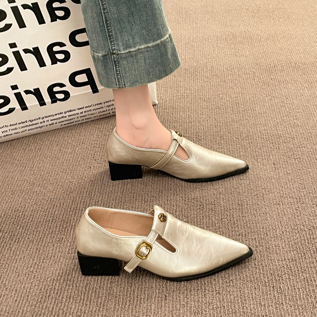 Women Elegant Slingback Loafers Mune Fashion
