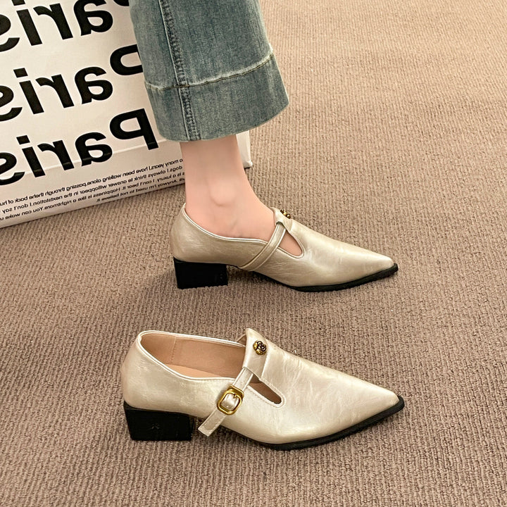 Women Elegant Slingback Loafers Mune Fashion