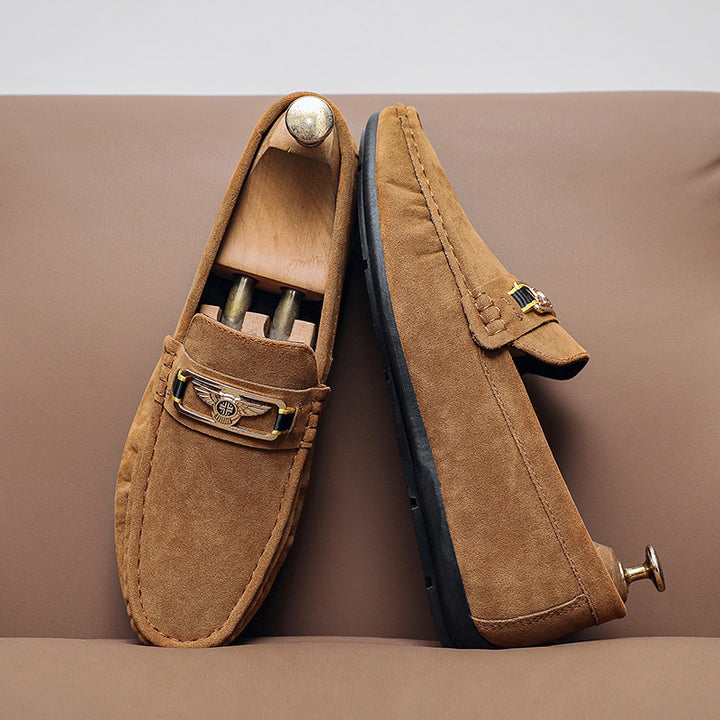 Men's Elegant Suede Loafers