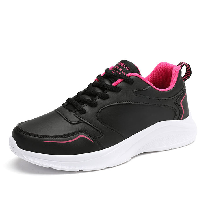 Ladies' comfortable everyday sneakers with padded shaft, shock-absorbing EVA midsole, and grippy rubber outsole Mune Fashion
