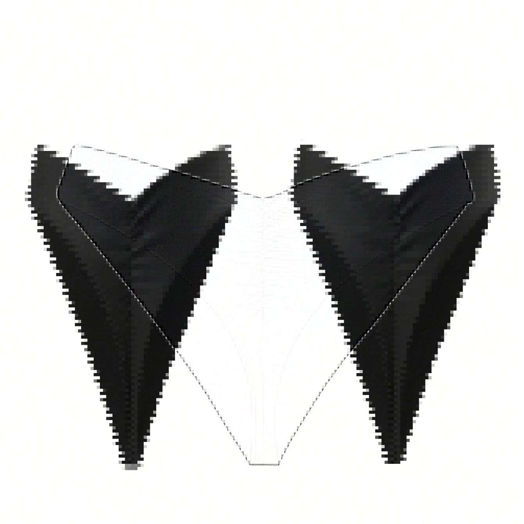 Women's bikini bottom with side ruffle details and high cut Mune Fashion