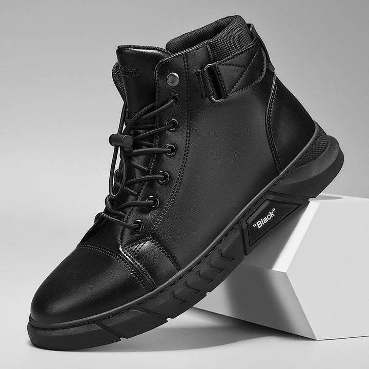 Men's High-Top Lace-Up Shoes Mune Fashion