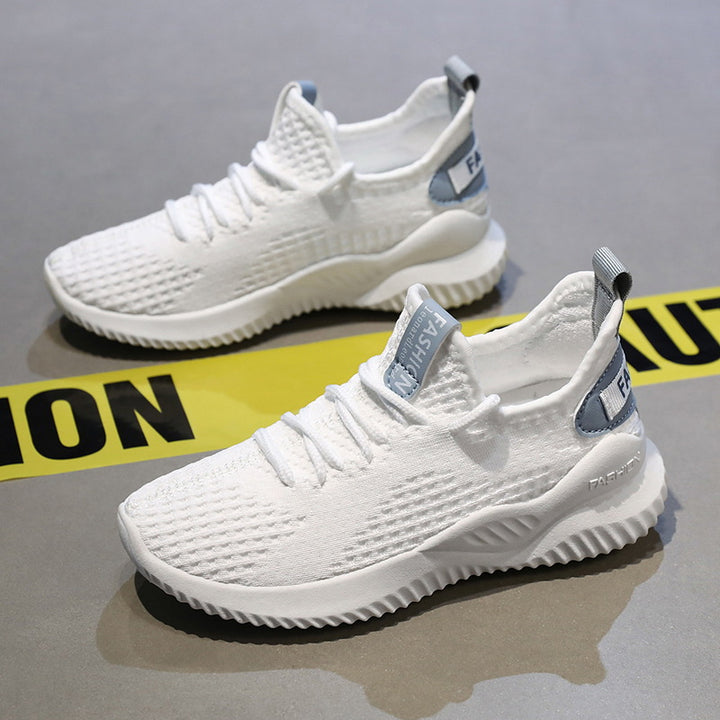 Unisex Breathable Knit Sneaker with Cushioned Sole and Slip-On Fit Mune Fashion
