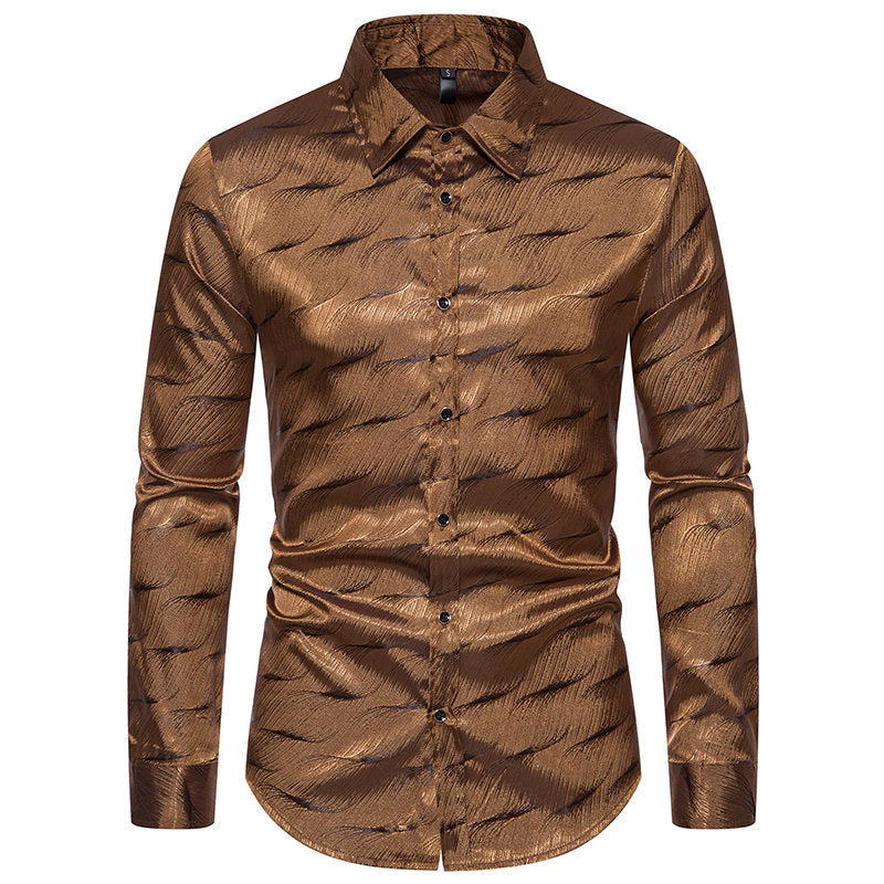 Mune | Men's Elegant Shirt with Unique Textured Design