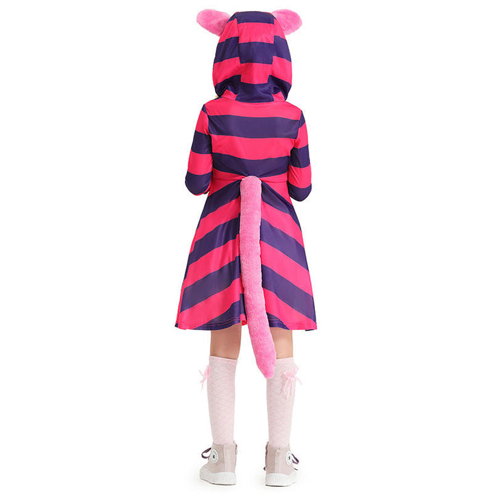 Girl's hoodie dress with animal ears and playful details Mune Fashion