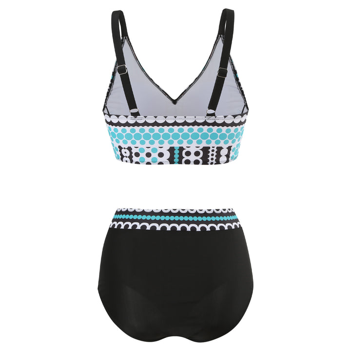 Women High-Cut Bikini with Fashionable Belly Protection Mune Fashion